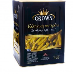 PICKLED PEPPER CROWN GREEK STYLE 15KG