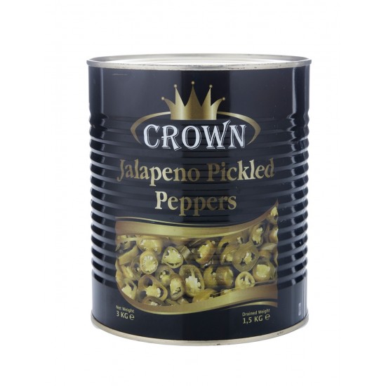 PICKLED PEPPER JALAPENO A10 TIN (3KG)