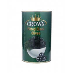 OLIVE CROWN BLACK PITTED OLIVE A10 TIN